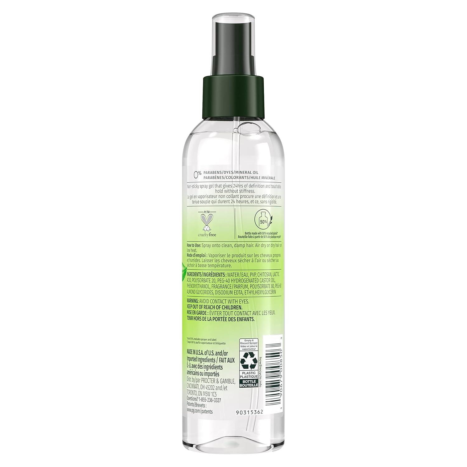 image:imageHerbal Essences Hair Spray Gel for Curly Hair Styling Gel for Women Touchable Hold 57 Fl Oz Pack of 3NEW Version