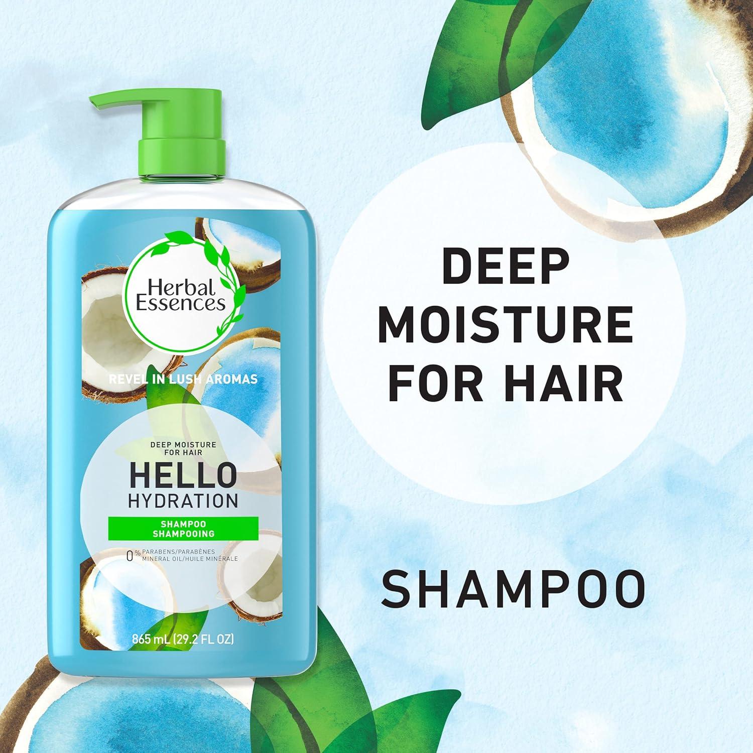 image:imageHerbal Essences Hello hydration shampoo shampooing for hair 292 FL OZ292 Fl Oz Pack of 1