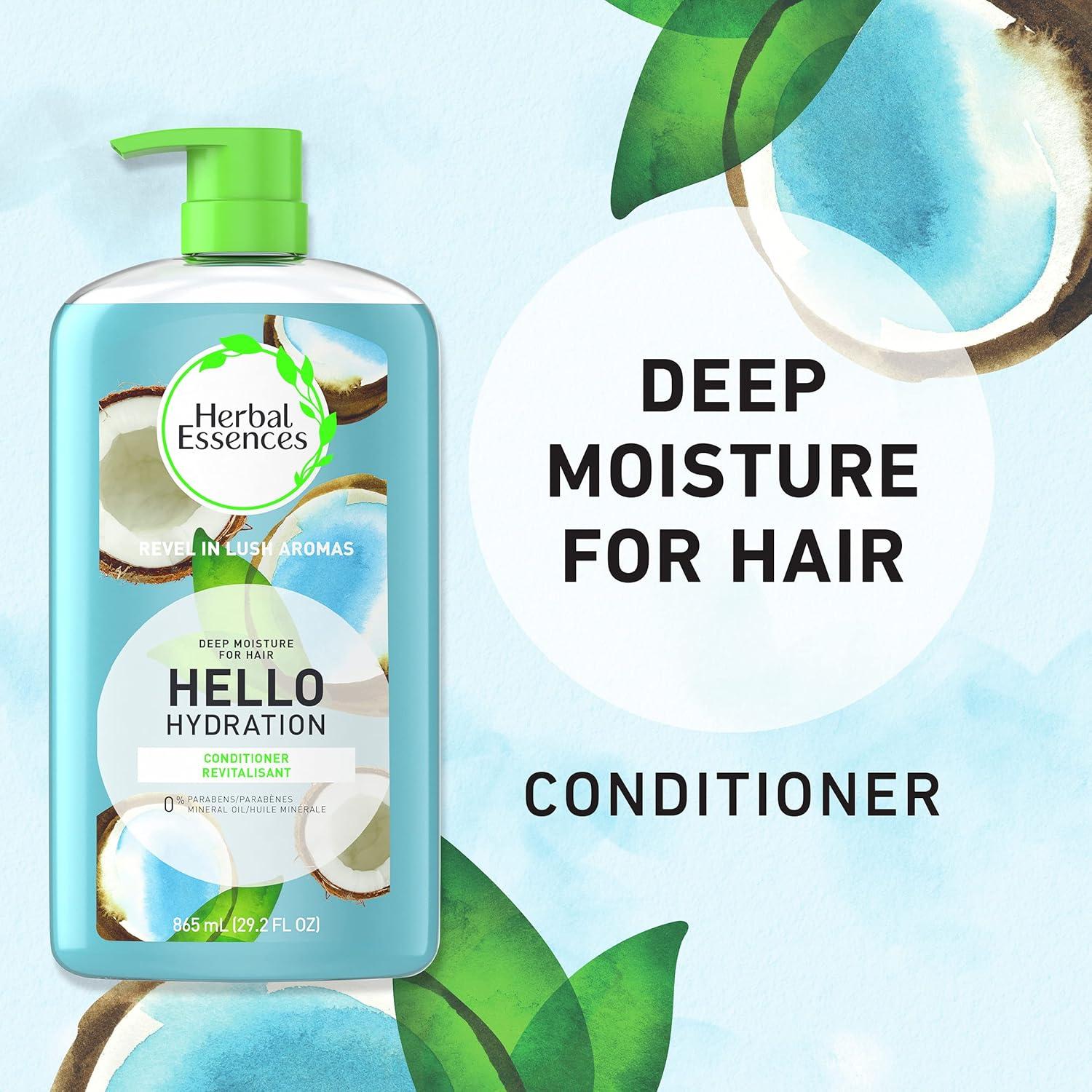 image:imageHerbal Essences Hello hydration shampoo shampooing for hair 292 FL OZ292 Fl Oz Pack of 1