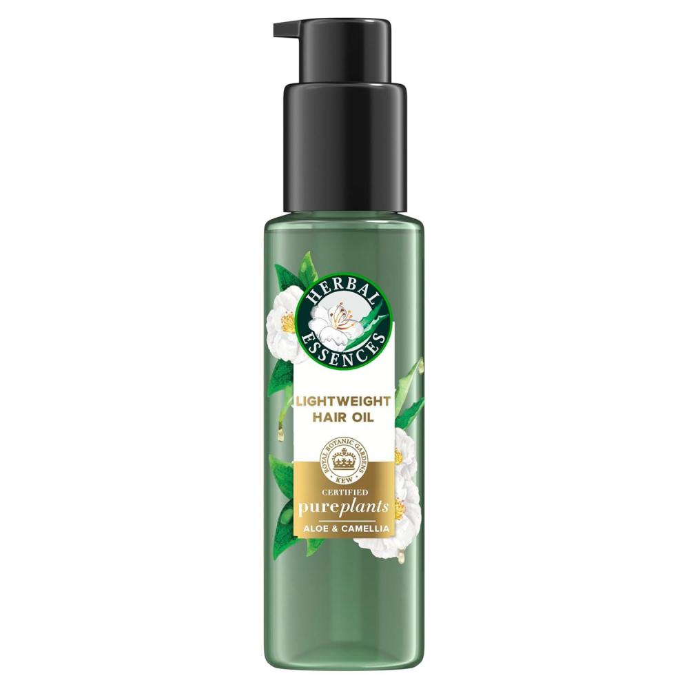 image:imageHerbal Essences Lightweight Hair Oil Certified Pure Plants with Aloe and Camellia Flower Oil 32 fl oz