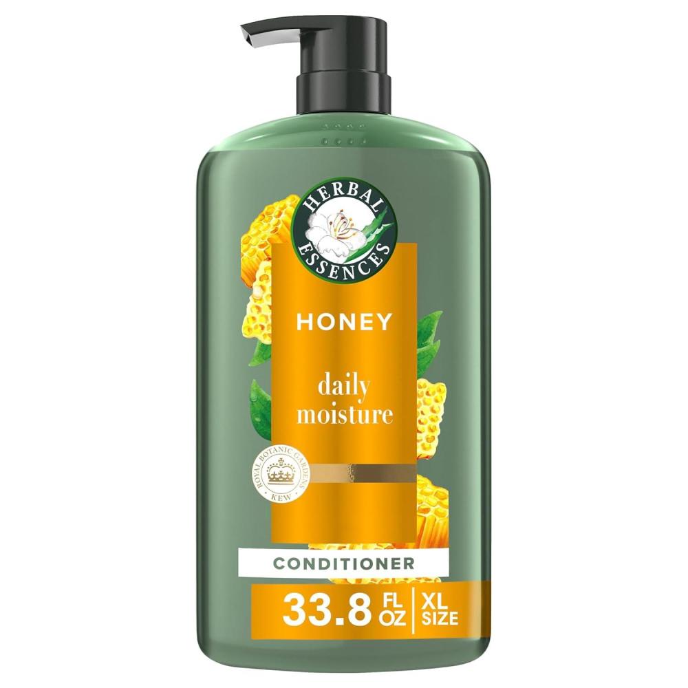 image:imageHerbal Essences Sulfate Free Shampoo with Honey for Daily Moisture Nourishes Dry Hair Moisturizing Shampoo with Certified Camellia Oil and Aloe Vera Lightweight For All Hair Types 338ozHoney Conditioner